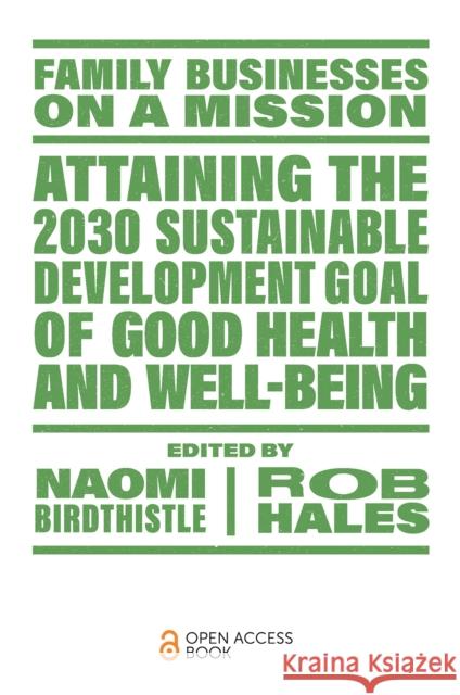 Attaining the 2030 Sustainable Development Goal of Good Health and Well-Being  9781804552124 Emerald Publishing Limited - książka