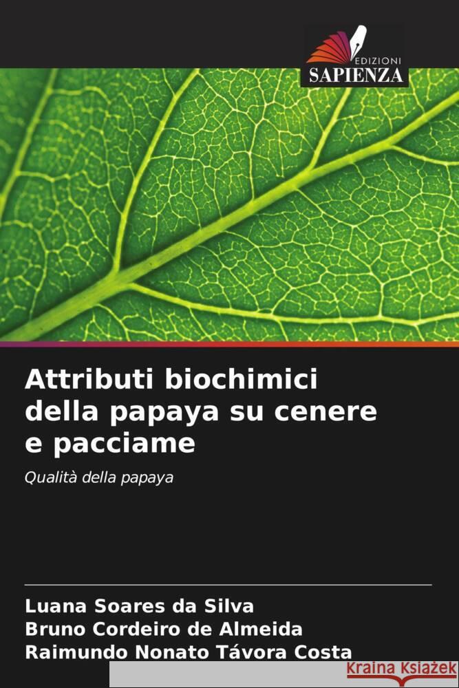 Attributi biochimici della papaya su cenere e pacciame Soares da Silva, Luana, Cordeiro de Almeida, Bruno, Távora Costa, Raimundo Nonato 9786208588496 Edizioni Sapienza - książka