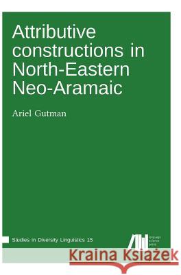 Attributive constructions in North-Eastern Neo-Aramaic Ariel Gutman 9783961100828 Language Science Press - książka