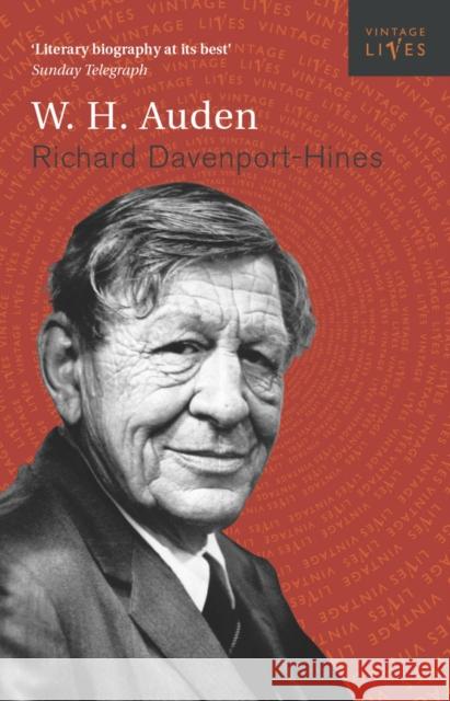 Auden  Davenport-Hines, R.P.T. 9780099442561 Vintage Lives - książka