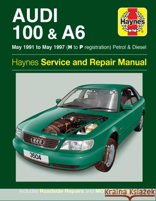 Audi 100 & A6 Petrol & Diesel (May 91 - May 97) Haynes Repair Manual Haynes Publishing 9780857337481 HAYNES MANUALS - książka