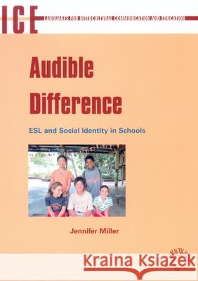 Audible Difference: ESL and Social Identities in Schools  9781853596421 Multilingual Matters Ltd - książka
