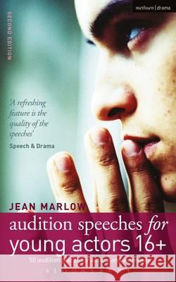 Audition Speeches for Young Actors 16+ Jean Marlow 9781474261197 Bloomsbury Academic (JL) - książka