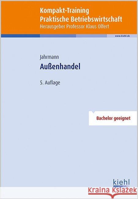 Außenhandel Jahrmann, Fritz-Ulrich 9783470545158 NWB Verlag - książka