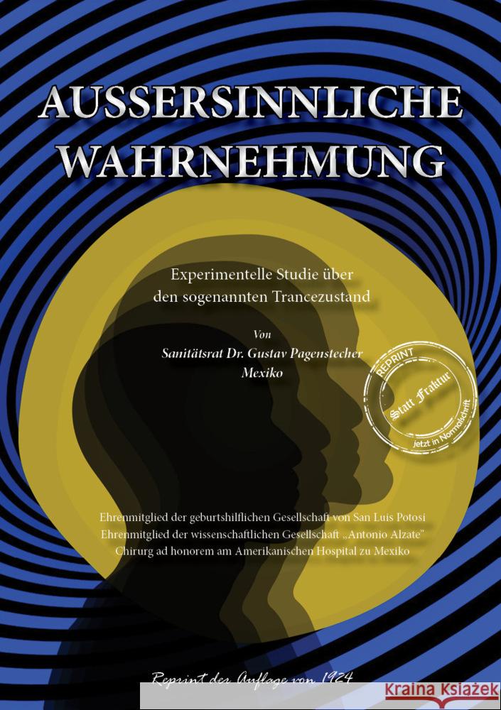 Außersinnliche Wahrnehmung Pagenstecher, Dr. Gustav 9783989793262 Oldtimertools-Verlag - książka