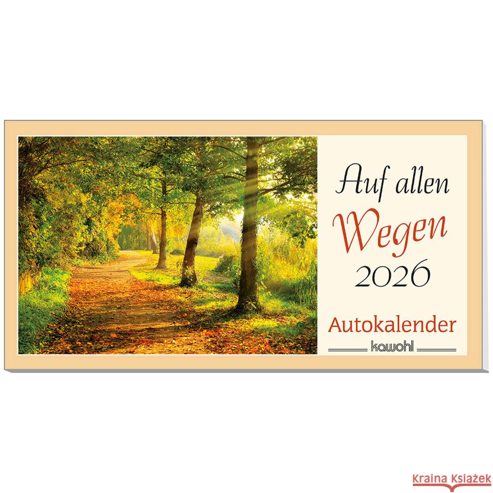 Auf allen Wegen 2026  9783754886069 Kawohl - książka