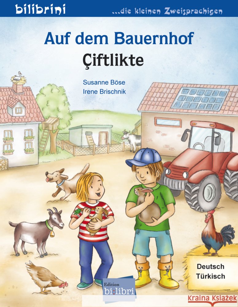 Auf dem Bauernhof (Deutsch-Türkisch) Böse, Susanne 9783695051519 Bilibri - książka
