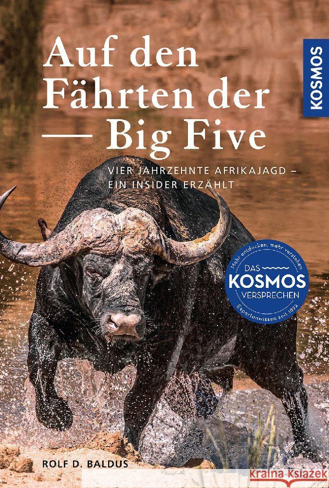 Auf den Fährten der Big Five Baldus, Rolf D. 9783440178218 Kosmos (Franckh-Kosmos) - książka