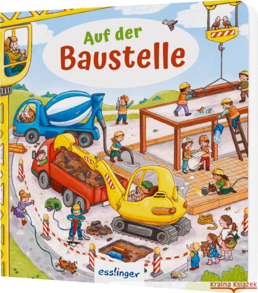 Auf der Baustelle - Mini Schumann, Sibylle 9783480241330 Esslinger in der Thienemann-Esslinger Verlag  - książka