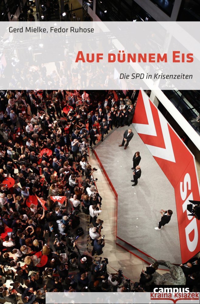 Auf dünnem Eis Mielke, Gerd, Ruhose, Fedor 9783593518435 Campus Verlag - książka