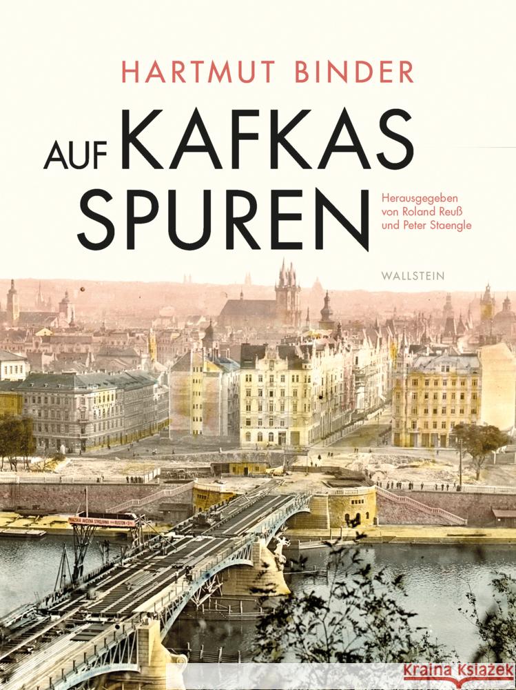 Auf Kafkas Spuren Binder, Hartmut 9783835354210 Wallstein - książka