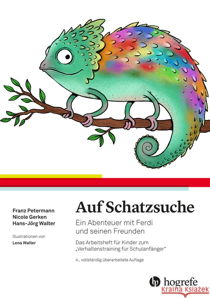 Auf Schatzsuche Petermann, Franz, Gerken, Nicole, Walter, Hans-Jörg 9783801733049 Hogrefe Verlag - książka