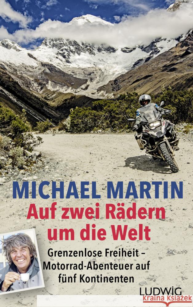 Auf zwei Rädern um die Welt Martin, Michael 9783453281738 Ludwig, München - książka