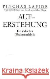 Auferstehung : Ein jüdisches Glaubenserlebnis. Nachwort v. Yuval Lapide Lapide, Pinchas 9783643108401 LIT Verlag - książka