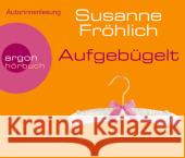 Aufgebügelt, 4 Audio-CDs : Gelesen von der Autorin. Gekürzte Ausgabe, Lesung Fröhlich, Susanne 9783839892282 Argon - książka