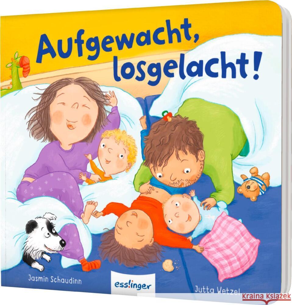 Aufgewacht, losgelacht! Schaudinn, Jasmin 9783480239283 Esslinger in der Thienemann-Esslinger Verlag  - książka