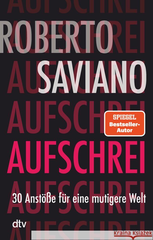 Aufschrei Saviano, Roberto 9783423352246 DTV - książka