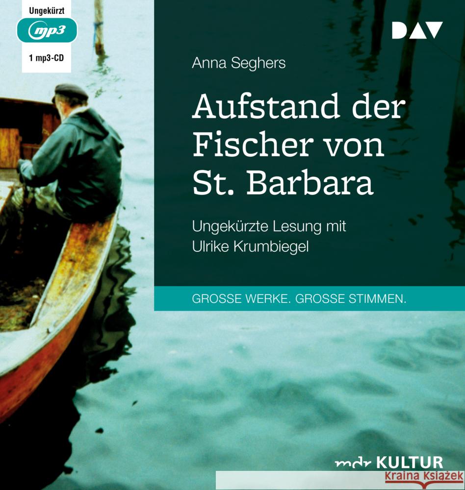 Aufstand der Fischer von St. Barbara, 1 Audio-CD, 1 MP3 Seghers, Anna 9783742418494 Der Audio Verlag, DAV - książka