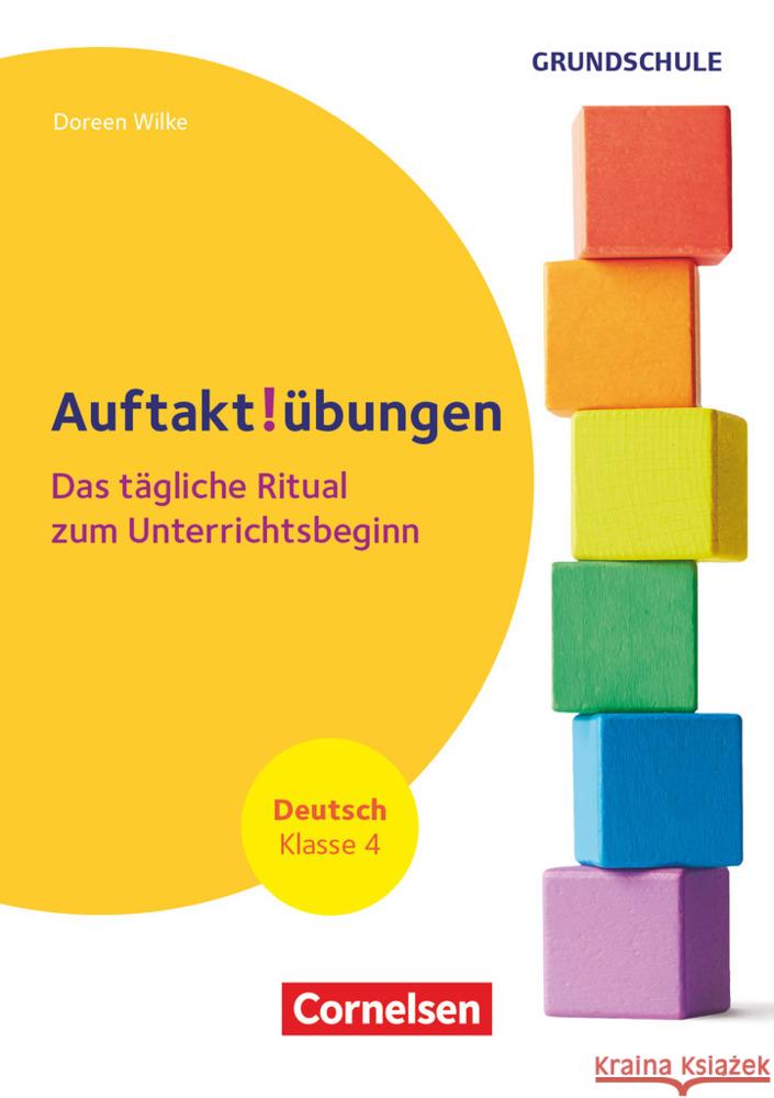 Auftaktübungen - Deutsch - Klasse 4 Wilke, Doreen 9783589168194 Cornelsen Verlag Scriptor - książka