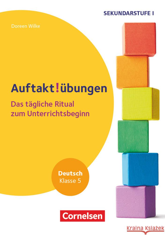 Auftaktübungen - Sekundarstufe - Klasse 5 Wilke, Doreen 9783589168552 Cornelsen Verlag - książka