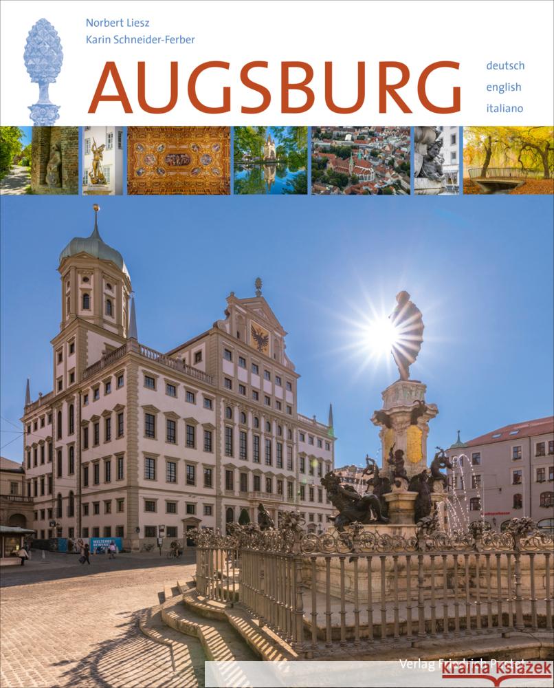 Augsburg  9783791732206 Pustet, Regensburg - książka