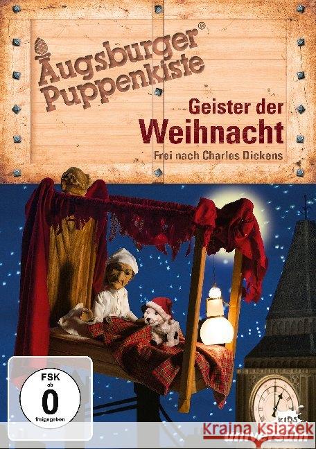 Augsburger Puppenkiste - Geister der Weihnacht, 1 DVD : Für Hör- und Sehgeschädigte geeignet. Deutschland Dickens, Charles 4061229096201 LEONINE Distribution - książka