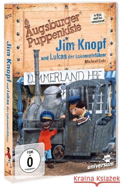 Augsburger Puppenkiste - Jim Knopf und Lukas, der Lokomotivführer, 1 DVD : In Bild und Ton remastered Ende, Michael 0889853568994 LEONINE Distribution - książka
