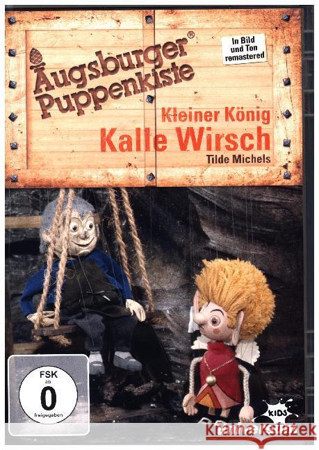 Augsburger Puppenkiste - Kleiner König Kalle Wirsch, 1 DVD : BRD  0889853733996 LEONINE Distribution - książka