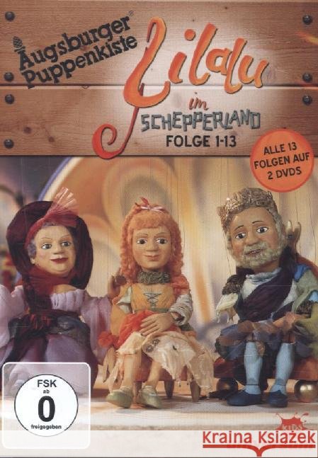 Augsburger Puppenkiste: Lilalu - Abenteuer im Schepperland, 2 DVDs  0888750695697 LEONINE Distribution - książka