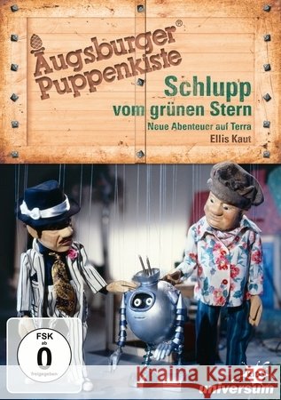 Augsburger Puppenkiste - Schlupp vom grünen Stern: Neue Abenteuer auf Terra, 1 DVD : BRD Kaut, Ellis 0889854080792 LEONINE Distribution - książka