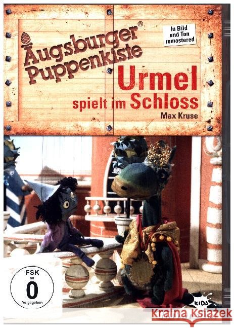 Augsburger Puppenkiste - Urmel spielt im Schloss, 1 DVD  0889853569298 LEONINE Distribution - książka