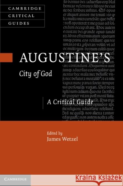 Augustine's City of God Wetzel, James 9780521199940  - książka