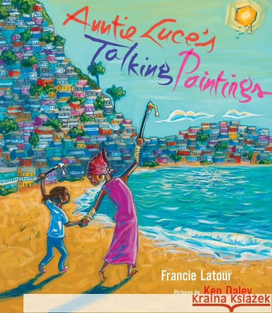 Auntie Luce's Talking Paintings Francie LaTour Ken Daley 9781773060415 Groundwood Books - książka