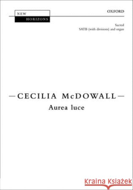 Aurea luce 0; 0; 0 9780193378063 OUP Oxford - książka