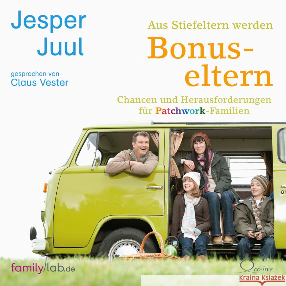 Aus Stiefeltern werden Bonuseltern, 2 Audio-CD Juul, Jesper 9783956164415 cc-live - książka