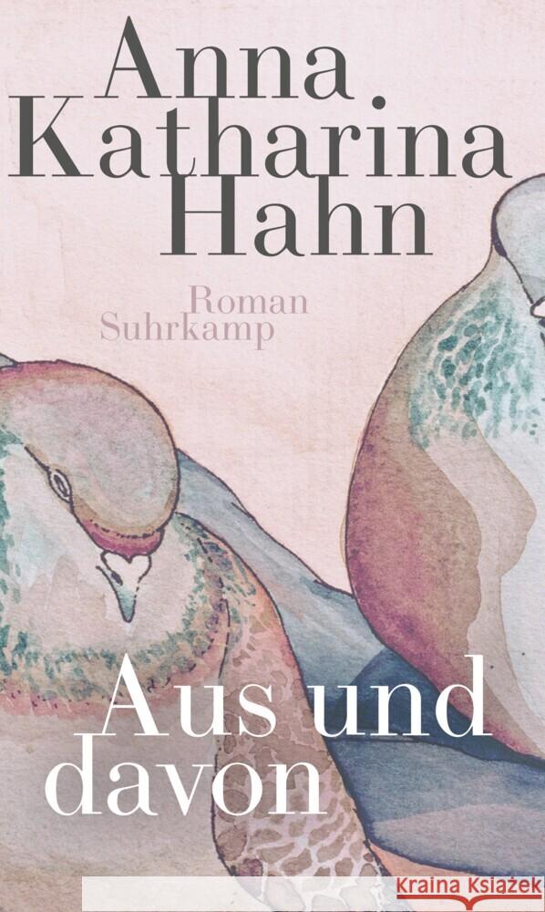 Aus und davon Hahn, Anna Katharina 9783518471494 Suhrkamp Verlag - książka