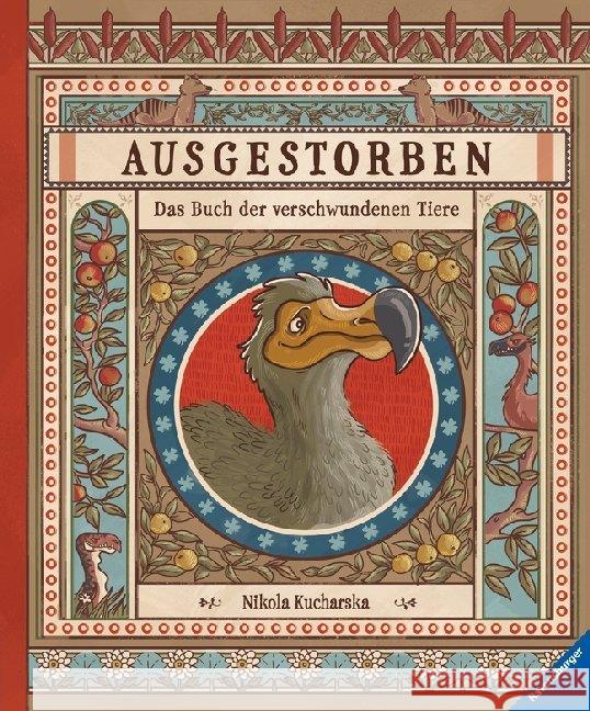 Ausgestorben - Das Buch der verschwundenen Tiere Gladysz, Katarzyna; Wajs, Joanna; Laczek, Pawel 9783473554706 Ravensburger Verlag - książka