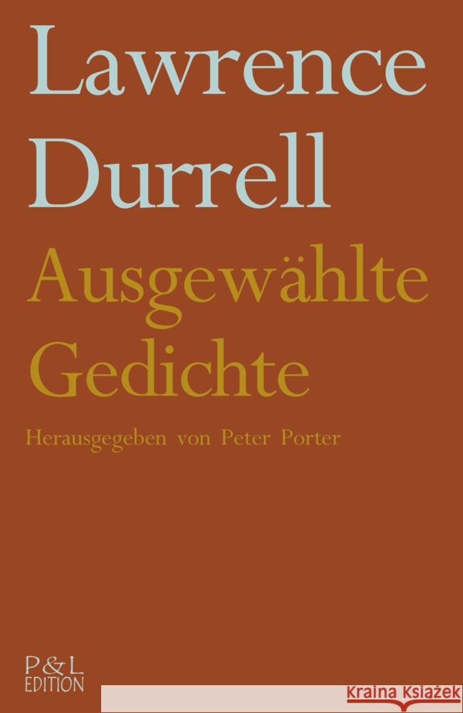 Ausgewählte Gedichte Durrell, Lawrence 9783956691980 Bookspot - książka