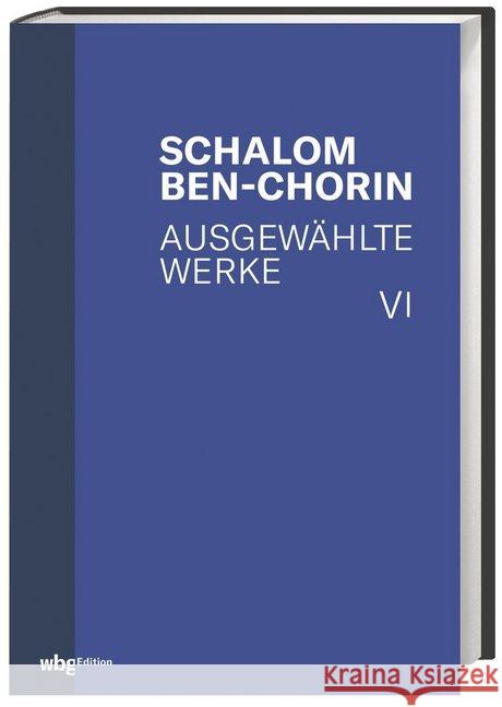 Ausgewählte Werke Ben-Chorin, Schalom 9783534270682 WBG Edition - książka