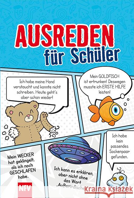 Ausreden für Schüler  9783849428006 Neuer Favorit Verlag - książka