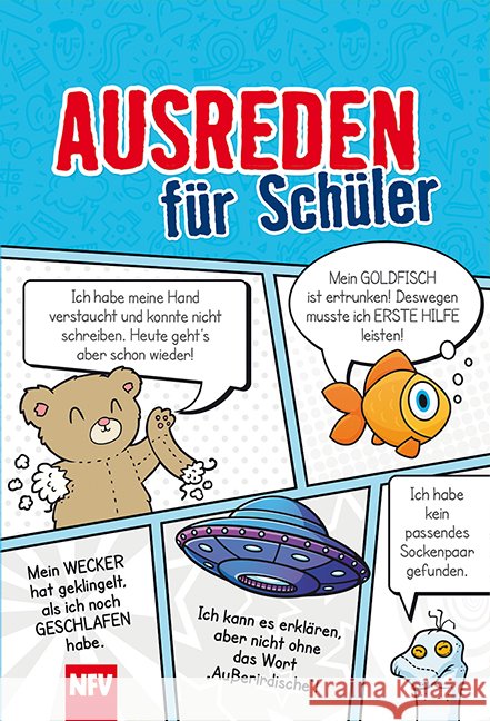 Ausreden für Schüler  9783849428006 Neuer Favorit Verlag - książka