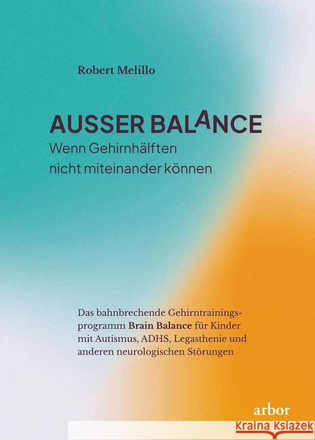 AUSSER BALaNCE Melillo, Robert 9783867813280 Arbor-Verlag - książka