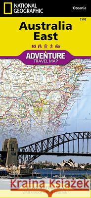 Australia East Map National Geographic Maps 9781566955911 National Geographic Maps - książka