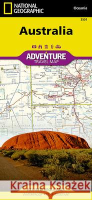 Australia Map National Geographic Maps 9781566955904 National Geographic Maps - książka