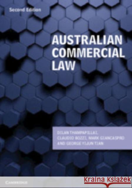 Australian Commercial Law Dilan Thampapillai Claudio Bozzi Mark Giancaspro 9781108728492 Cambridge University Press - książka