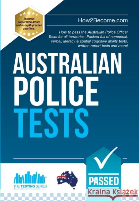 Australian Police Tests How2become 9781912370108 How2become - książka