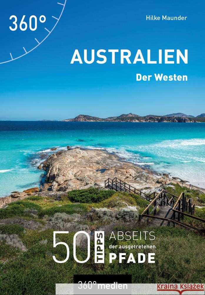 Australien - Der Westen Maunder, Hilke 9783968556666 36Grad Medien Mettmann - książka