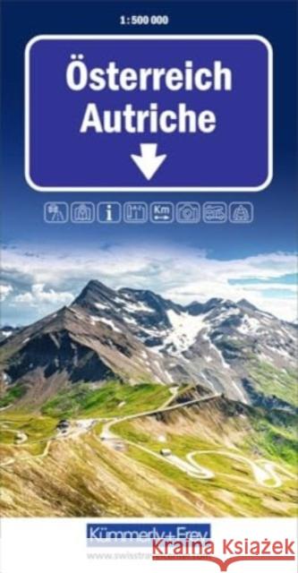 Austria  9783259018491 Kummerly & Frey,Switzerland - książka