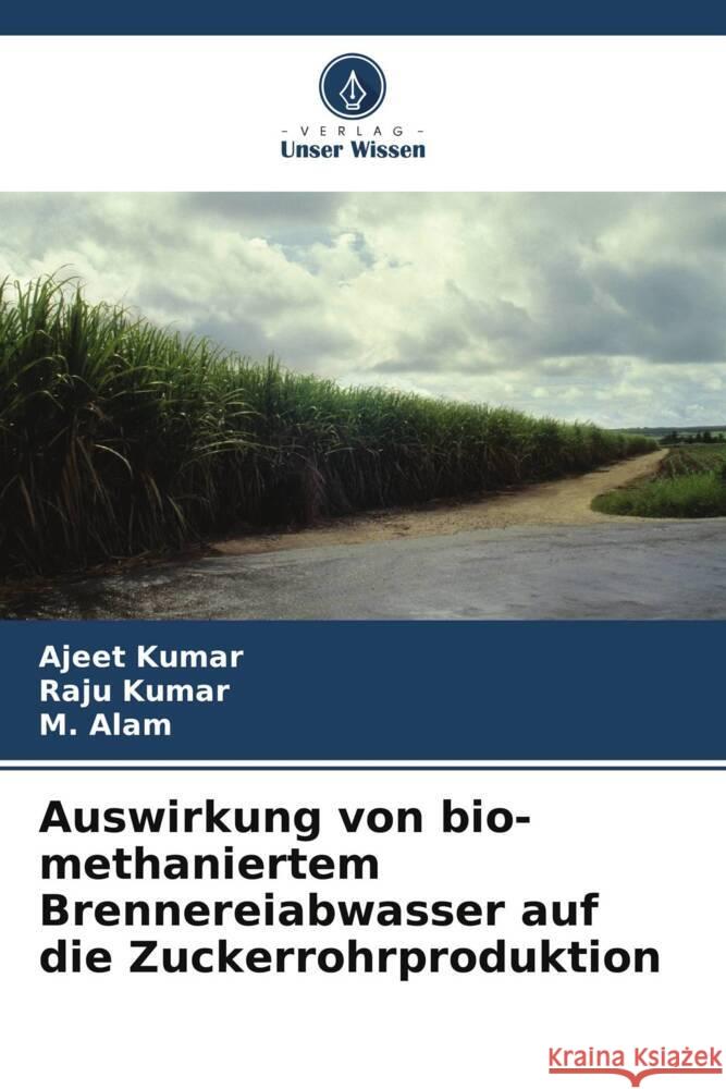 Auswirkung von bio-methaniertem Brennereiabwasser auf die Zuckerrohrproduktion Kumar, Ajeet, Kumar, Raju, Alam, M. 9786204890623 Verlag Unser Wissen - książka