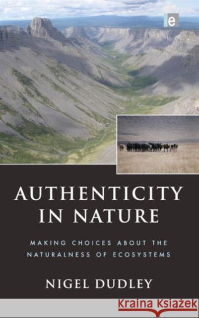 Authenticity in Nature: Making Choices about the Naturalness of Ecosystems Dudley, Nigel 9781844078356 Earthscan Publications - książka